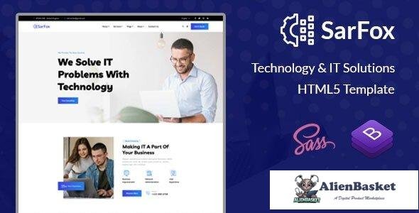 32678 Sarfox v1.0 - IT Solutions & Technology HTML5 Template 