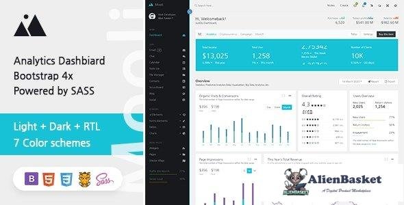 32713 Mooli v1.0 - Laravel + HTML Admin Dashboard Template with Bootstrap 