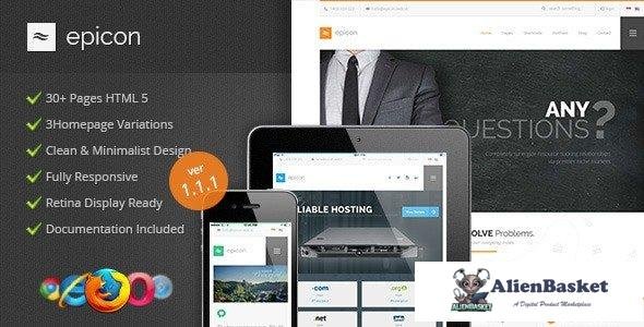 32778 Epicon - Clean Multipurpose HTML Template 