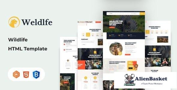 32793 Weldlfe v1.0 - Wildlife HTML Template 