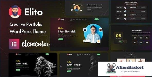 36678 Elito v1.0.2 - Creative Portfolio WordPress Theme 