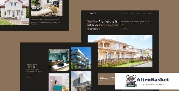 32857 Macal v1.0 - Architecture & Interior Design Landing Page Template 