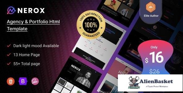 32889 Nerox v1.0 - Agency & Portfolio HTML Template 