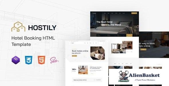 32890 Hostily v1.0 - Luxury Hotel HTML5 Template 
