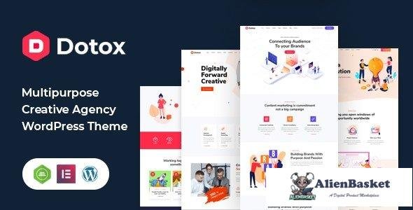 32976 Dotox v1.4 - Multipurpose Creative Agency WordPess Theme 