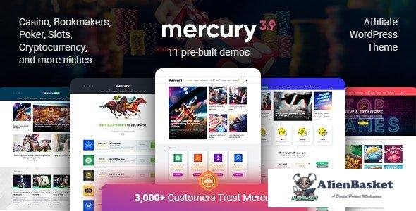 44884 Mercury v3.9.11 - Gambling & Casino Affiliate WordPress Theme. News & Reviews 