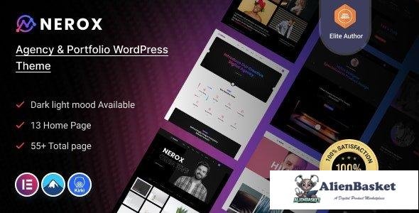 33035 Nerox v1.0.2 - Agency & Portfolio WordPress Theme 