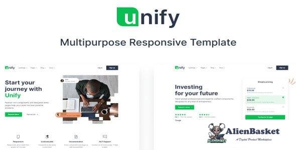 37740 Unify v3.2.2 - Multipurpose Responsive Template 