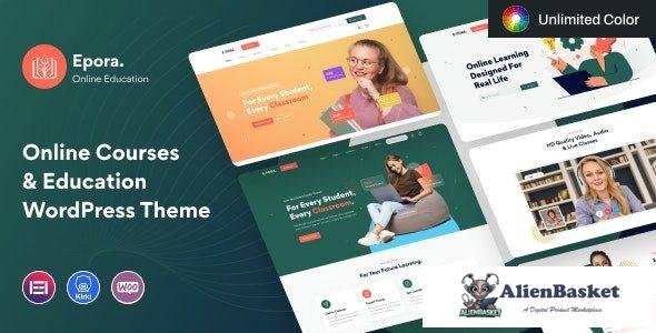 33075 Epora v1.0.1 - Online Courses & Education WordPress Theme 