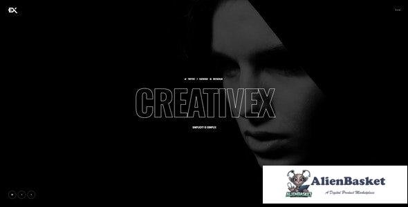 33084 Creativex v1.0 - A Bold Portfolio WordPress Theme 