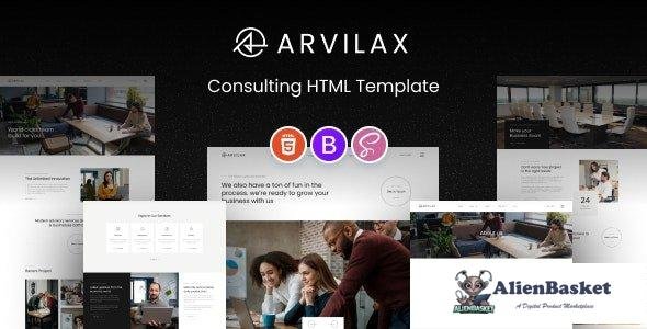 33100 Arvilax - Business Consulting HTML Template 
