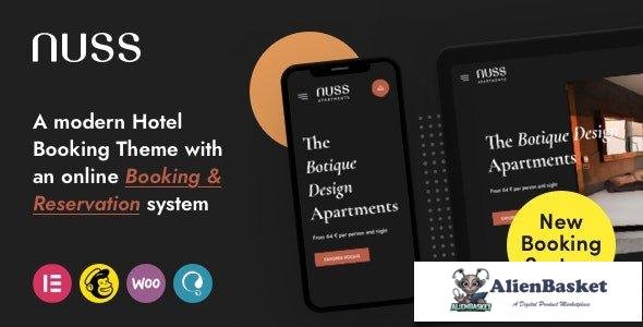 39972 Nuss v1.1.6 - Hotel Booking WordPress 