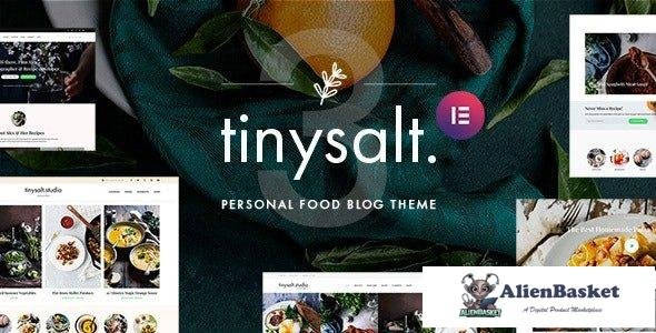 38612 TinySalt v3.5.0 - Personal Food Blog WordPress Theme 