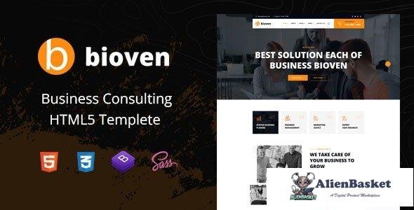 33117 Bioven - Business Consulting HTML5 Template 