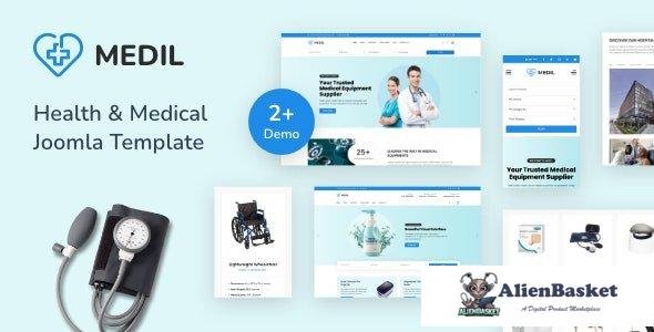 33138 Medil v1.0 - Medical & Healthcare Joomla 4 Template 