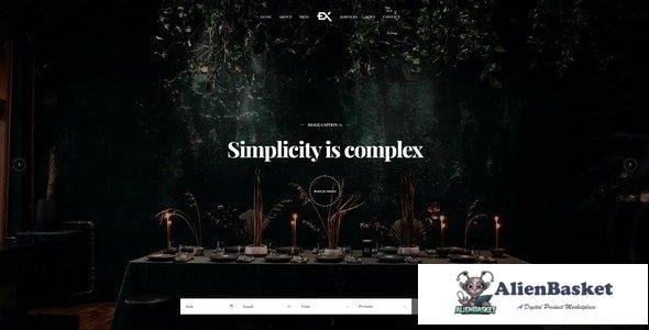 33134 Dinex v1.0 - One Page Restaurant WordPress Theme 