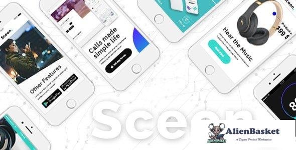 33143 Sceon v1.5 - App Landing Page & Startup Theme 
