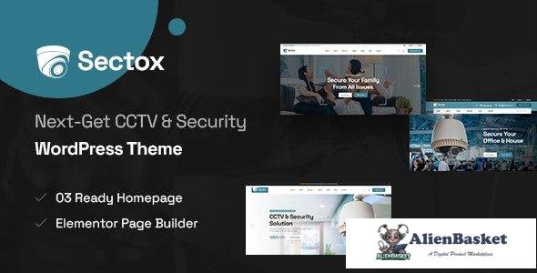 35118 Sectox v1.0.3 - CCTV & Security WordPress Theme 