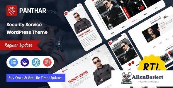 33166 Panthar v1.0.2 - Private Security & CCTV Service WordPress Theme + RTL 