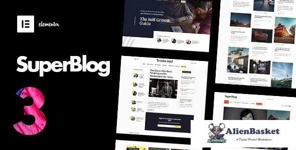 36422 SuperBlog v3.5 - Powerful Blog & Magazine Theme 