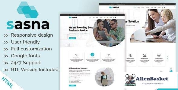 33183 Sasna v4.5 - Multipurpose Business HTML Template + RTL 
