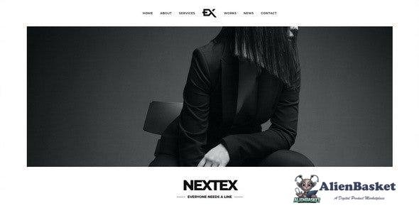 33175 Nextex v1.0 - One Page Photography WordPress Theme 