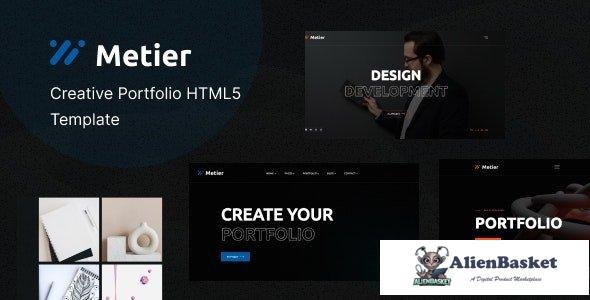 33200 Metier v1.0 - Personal Portfolio HTML Template 
