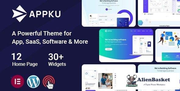 33291 Appku v1.0.2 - Landing Page WordPress Theme 