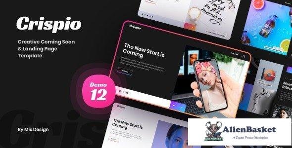 33322 Crispio v1.0 - Coming Soon and Landing Page Template 