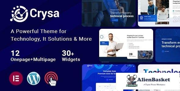 33334 Crysa v1.0.2 - IT Solutions WordPress Theme 
