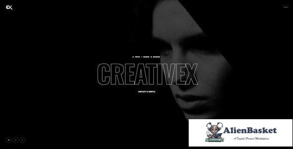 33337 Creativex - A Bold Portfolio Template 