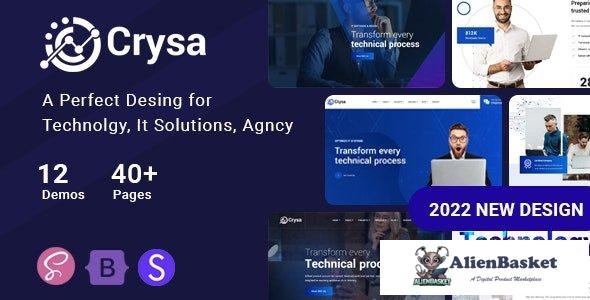 33353 Crysa v1.0.5 - IT Solutions Template 