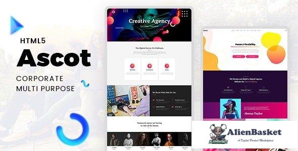 33377 Ascot - One Page Corporate HTML Template 