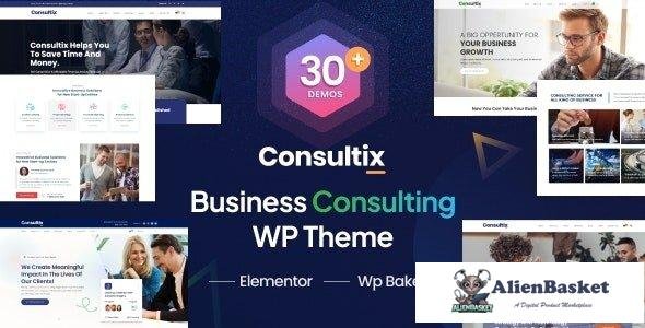 33414 Consultix v4.0.0 - Business Consulting WordPress Theme 