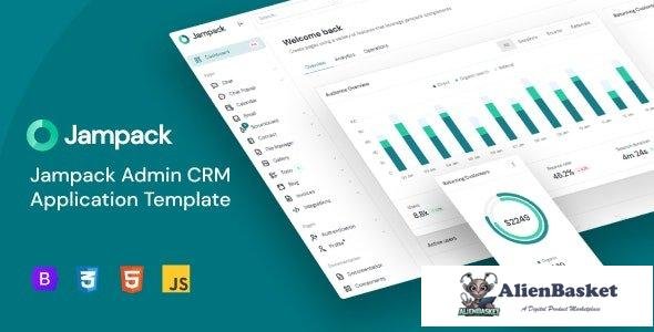 33423 Jampack - Admin CRM Application Template 