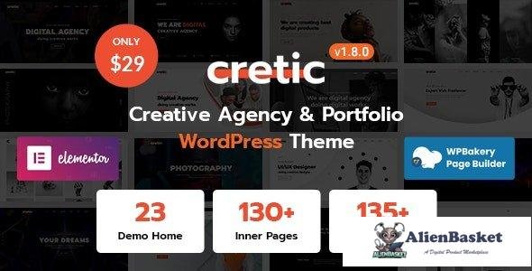33446 Cretic v1.8.0 - Creative Agency WordPress Theme 