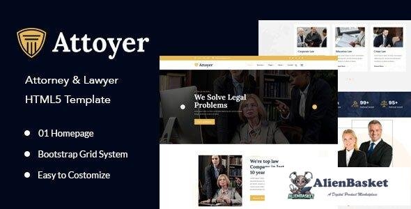 33469 Attoyer - Attorney & Lawyer HTML5 Template 
