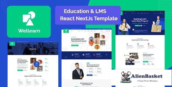 33475 Wellern v1.0 - Coach Online Courses React NextJs Template 