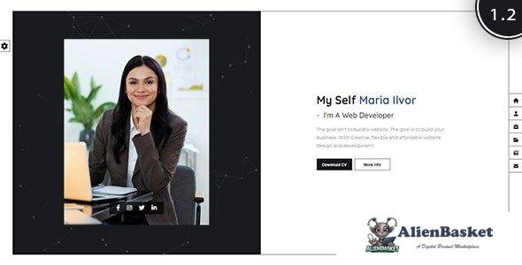 33480 Masterly - Personal Portfolio One Page HTML Template 