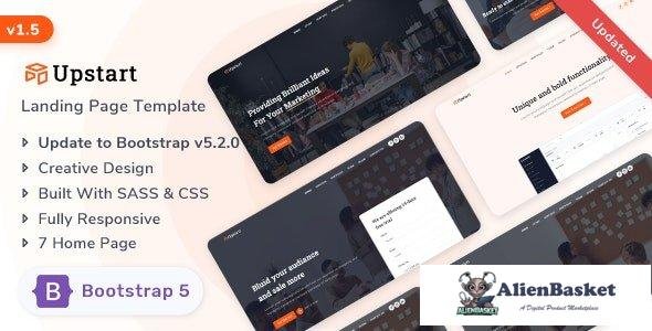 33535 Upstart v1.5 - Responsive Landing Template 