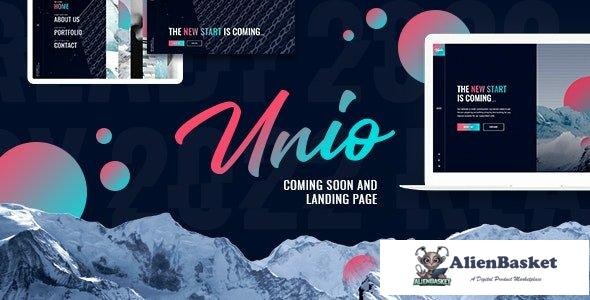 33564 Unio - Coming Soon & Landing Page Template 