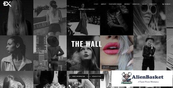 33579 The Wall v1.2 - Photography Portfolio Template 