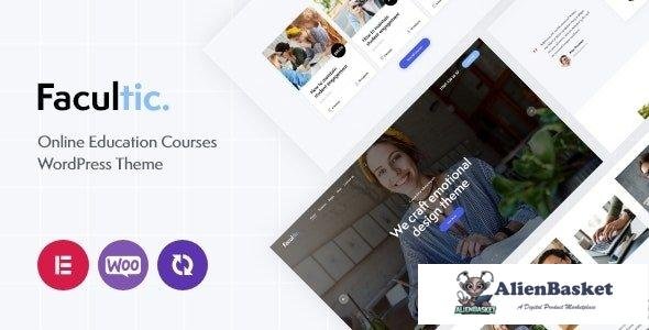 33585 Facultic v1.0 - Online Education Courses WordPress Theme 