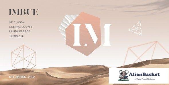 33593 Imbue - Classy Coming Soon and Landing Page Template 