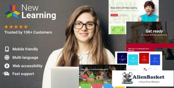 33629 New Learning v7.6.0 - Premium Moodle Theme 