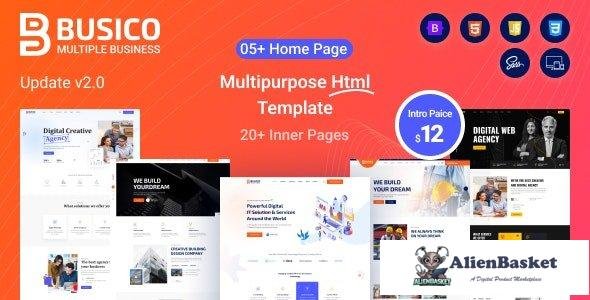 33678 Busico - Multipurpose Bootstrap Template 