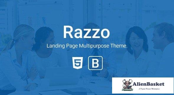 33692 Razzo - Multipurpose Responsive Bootstrap Landing page 