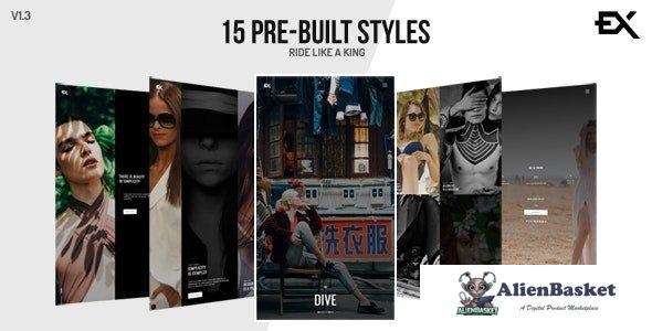 33712 The Dive v1.2 - Creative One Page Photography / Portfolio Template 