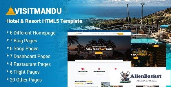 33750 Visitmandu - Hotel & Resort HTML5 Template 