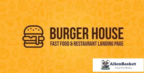 33754 Burger House - Fast Food & Restaurant One Page HTML Template 